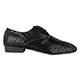 Tangolera Black Crocodile - Italian Men Shoes model TB8003crobkx2p2, black crocodile leather, heel 2.2