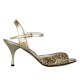 Tangolera Glitter Platinum - Italian Women Shoes model A1-pltx7, Platinum Glitter Sandals, Heel 7 (also available HEEL 9)