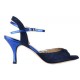 Tangolera Camoscio/Laminato Elettrum - Italian Women Shoes model TBA2cl-orchx7