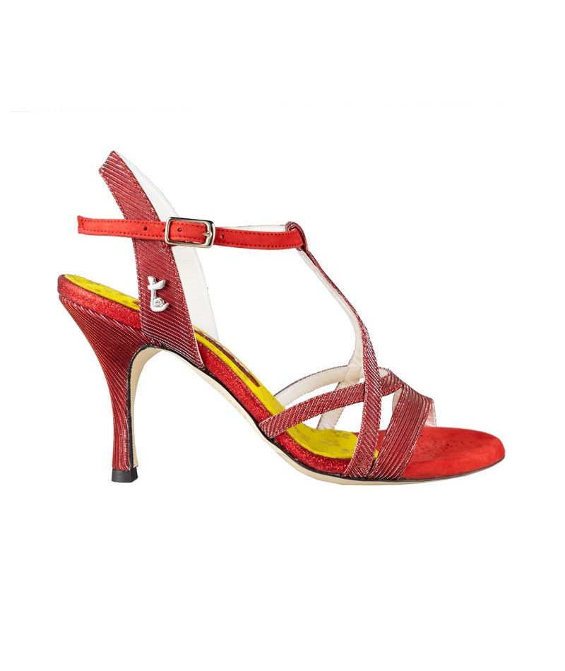 A11 Notturno Rosso heel 8 cm