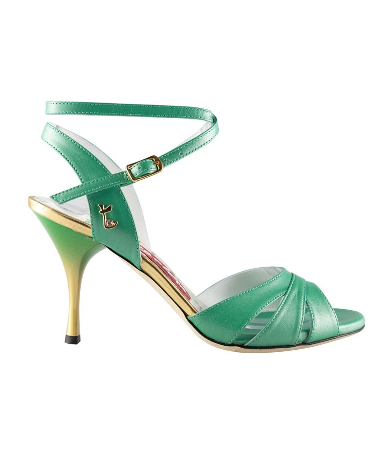 A6CL Verde Perlato heel 8 cm