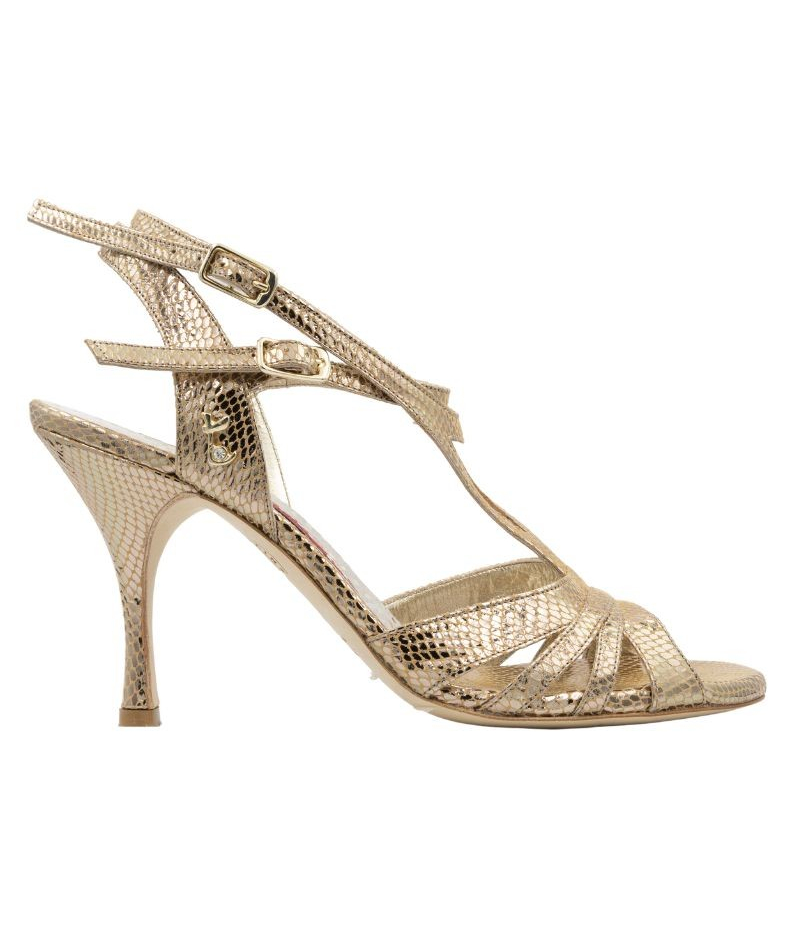 A100 Bronzo Pitoncino heel...