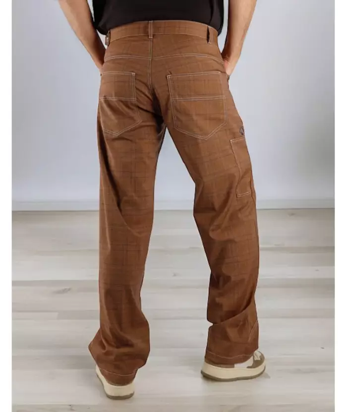 RossaSpina - Imbracaminte - Men's Trousers Johnny Mod. 02 Option 10 Brown - imagine