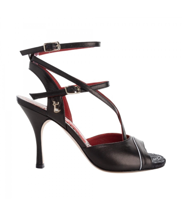 Tangolera - Pantofi - Mia • A50 Nero Heel 9 cm - imagine