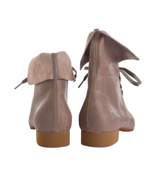 Tangolera - Pantofi - Selene • Stivaletto Tortora Donna Bufala Sole - imagine