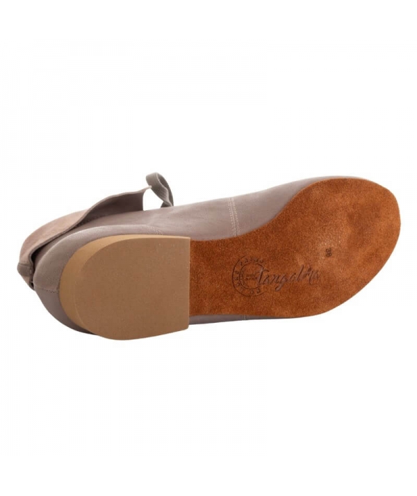 Tangolera - Pantofi - Selene • Stivaletto Tortora Donna Bufala Sole - imagine