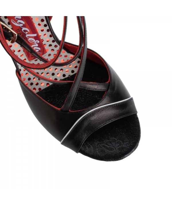 Tangolera - Pantofi - Mia • A50 Nero Heel 7 cm - imagine